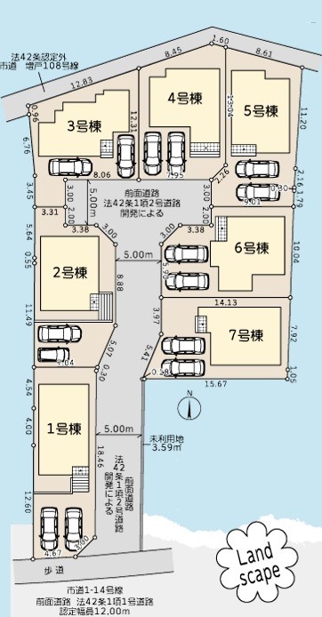 分譲地ならではのコミュニティ形成で防犯性も高まり、暮らしやすい環境です。